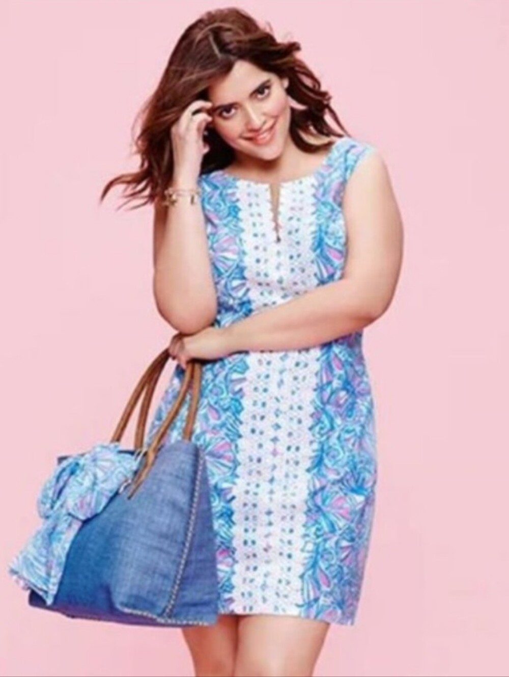 Lilly Pulitzer for Target My Fans Shift Dress Size 16 NWT
